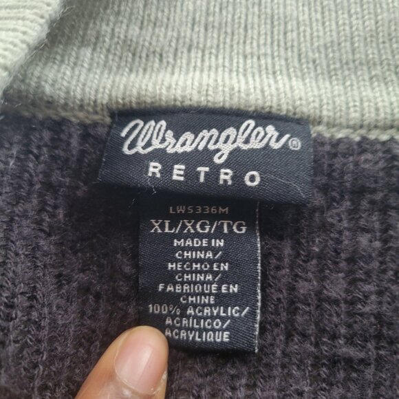 Wrangler Retro Western Aztec Women’s Cardigan Sweater (Size: XL) - Picture 3 of 16